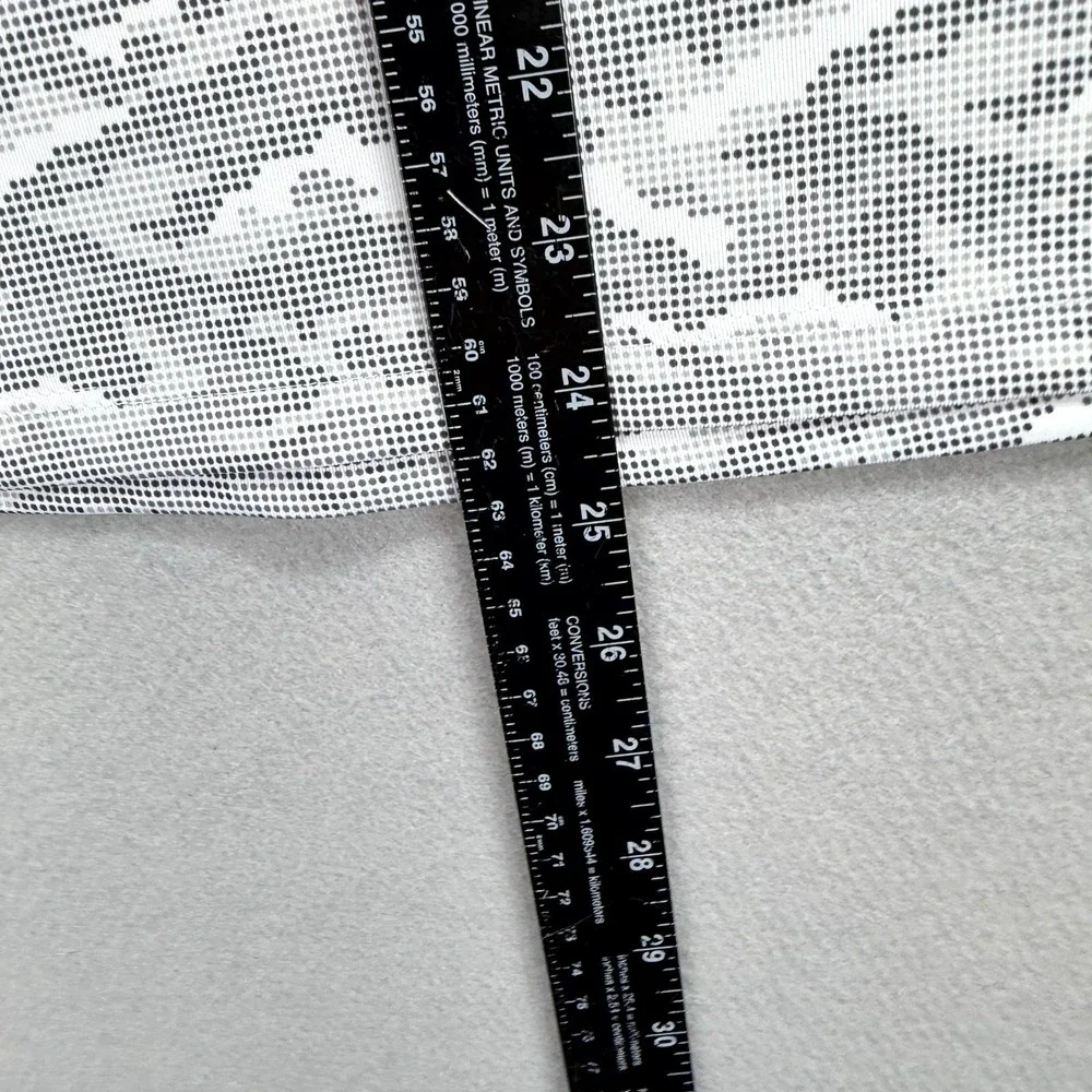 Cutter & Buck Traverse Shirt Womens Small Gray‎ Camo 1/4 Zip Folds of Honor USA